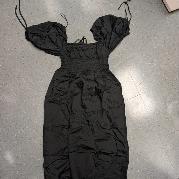 Forever 21 Elegant Black Long Sleeve Dress - Picture 4 of 4